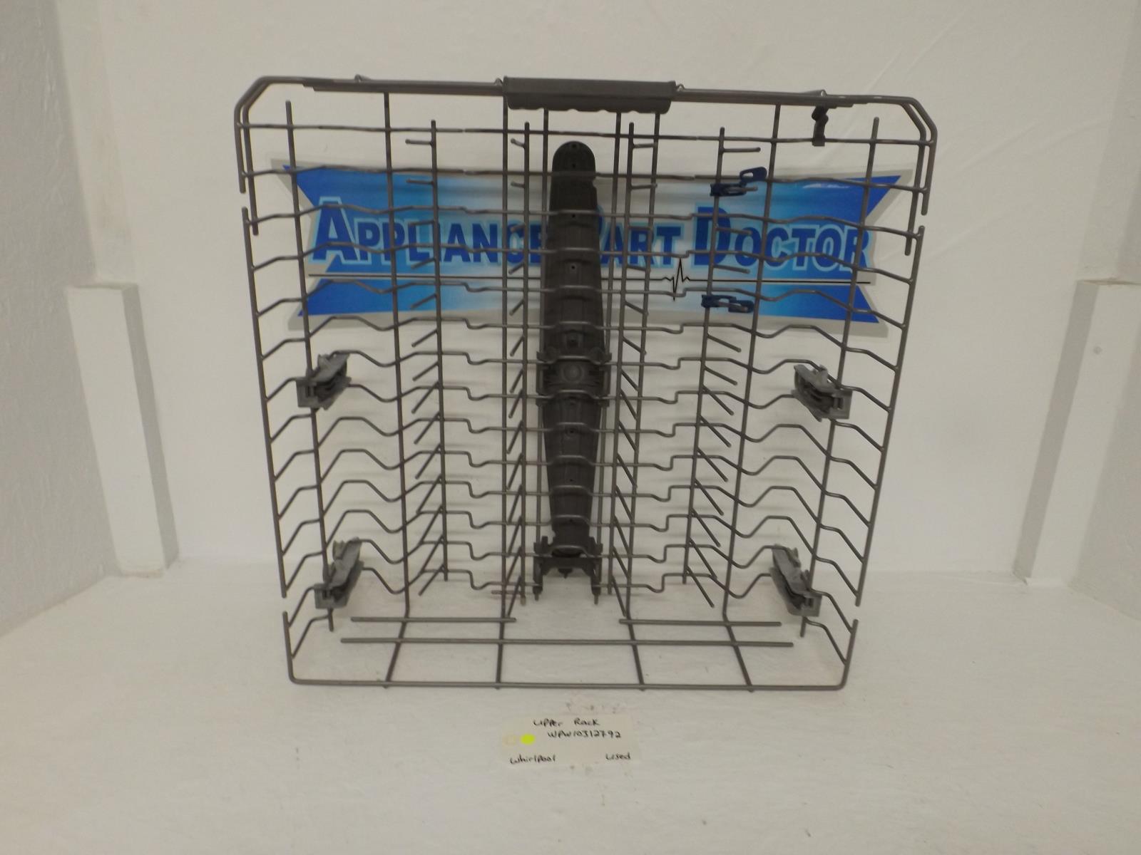 Whirlpool Dishwasher WPW10312792 Upper Rack Used Whirlpool Dishwasher WPW10312792 Upper Rack Used